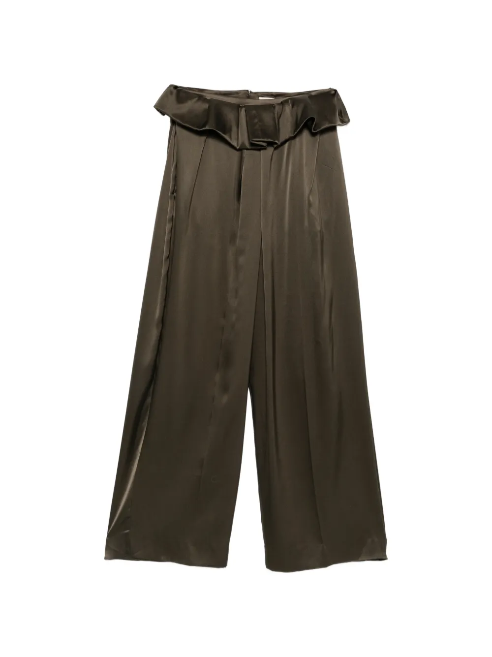 KHAITE Kira trousers - Verde