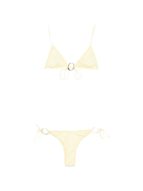 Oséree ring-detail bikini