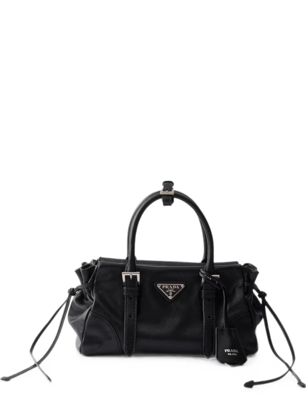 Prada Bonnie small leather bag - Nero