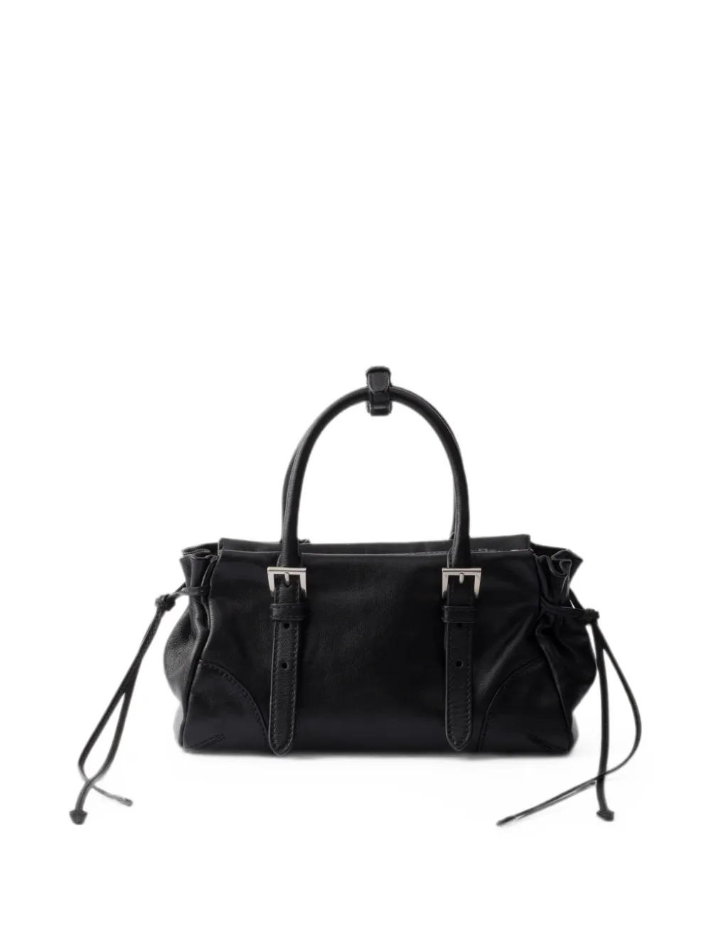 Prada Karin kleine leren tas Zwart