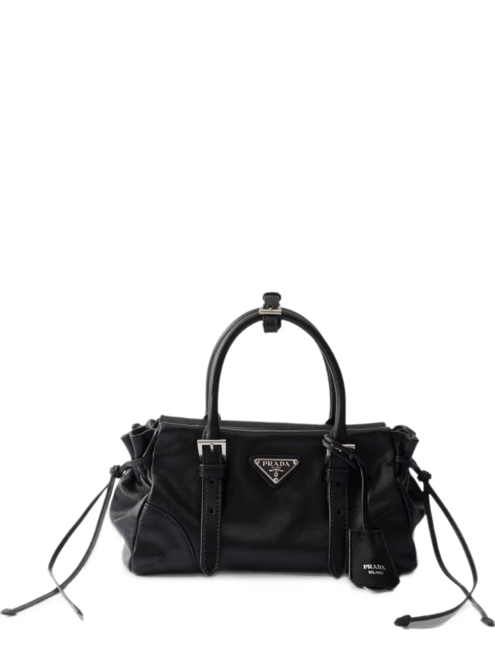 Prada Bonnie small leather bag - Nero