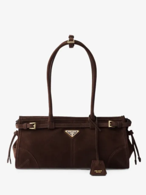 Prada Bonnie suede tote bag