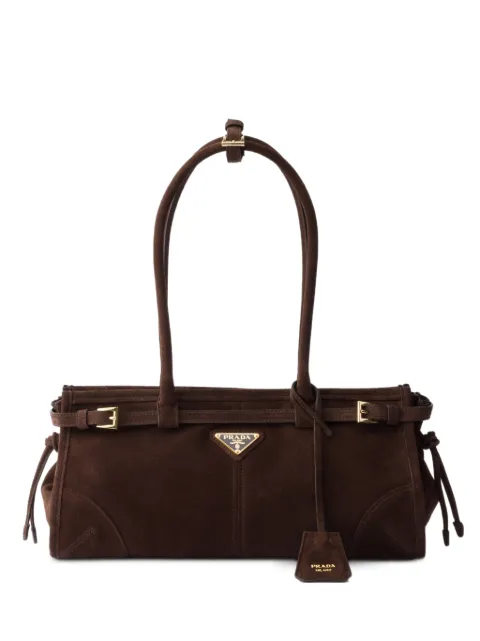 Prada Bonnie medium suede bag