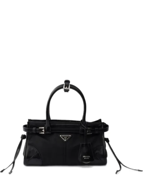 Prada Bonnie small Re-Nylon and leather handbag