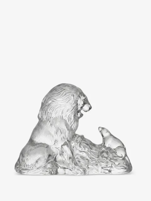 CRISTAL DE SEVRES polished finish animal sculpture