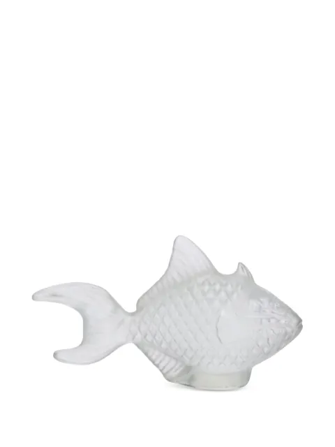 CRISTAL DE SEVRES Baliste fish statue