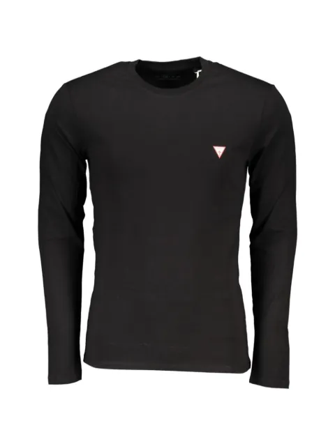 GUESS USA logo-patch long-sleeve T-shirt