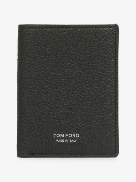 TOM FORD grained leather bi-fold cardholder