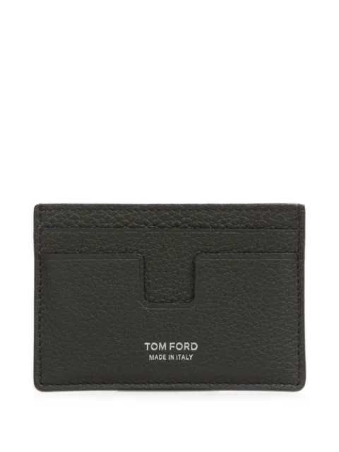 TOM FORD grained leather card holder