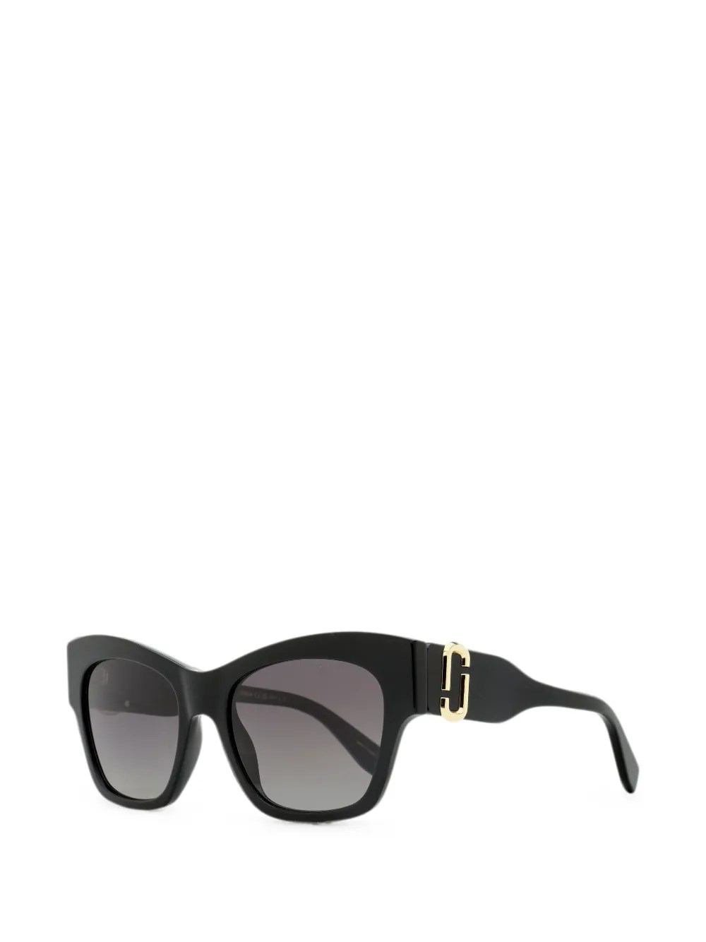 Marc Jacobs Eyewear Zonnebril met vierkant montuur Zwart