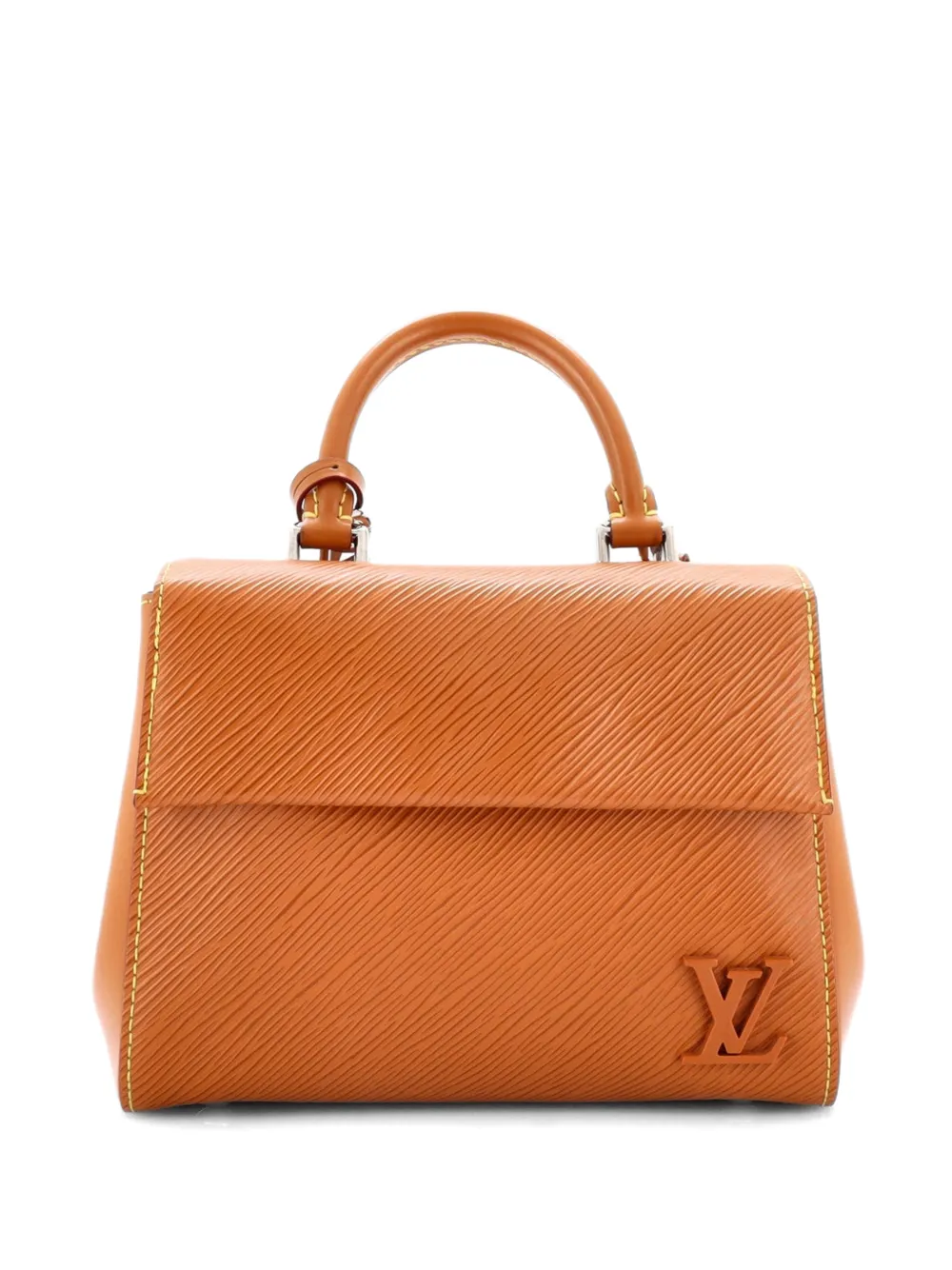 Louis Vuitton Pre-Owned Cluny Top Handle Bag Epi Leather Mini satchel - Brown