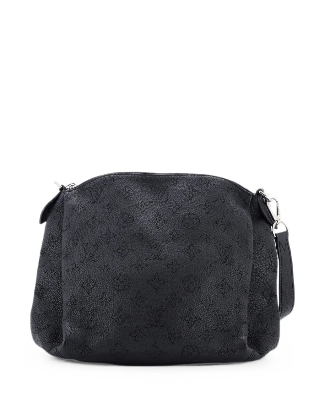 Louis Vuitton Pre-Owned Borsa a mano Babylone Mahina BB in pelle con tracolla - Nero