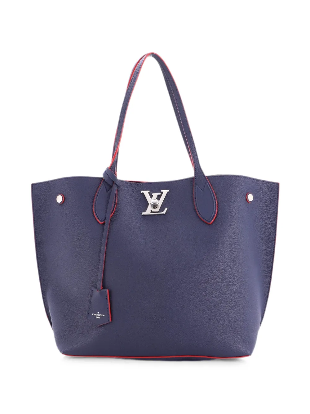 Louis Vuitton Pre-Owned Borsa tote Lockme Go in pelle - Blu
