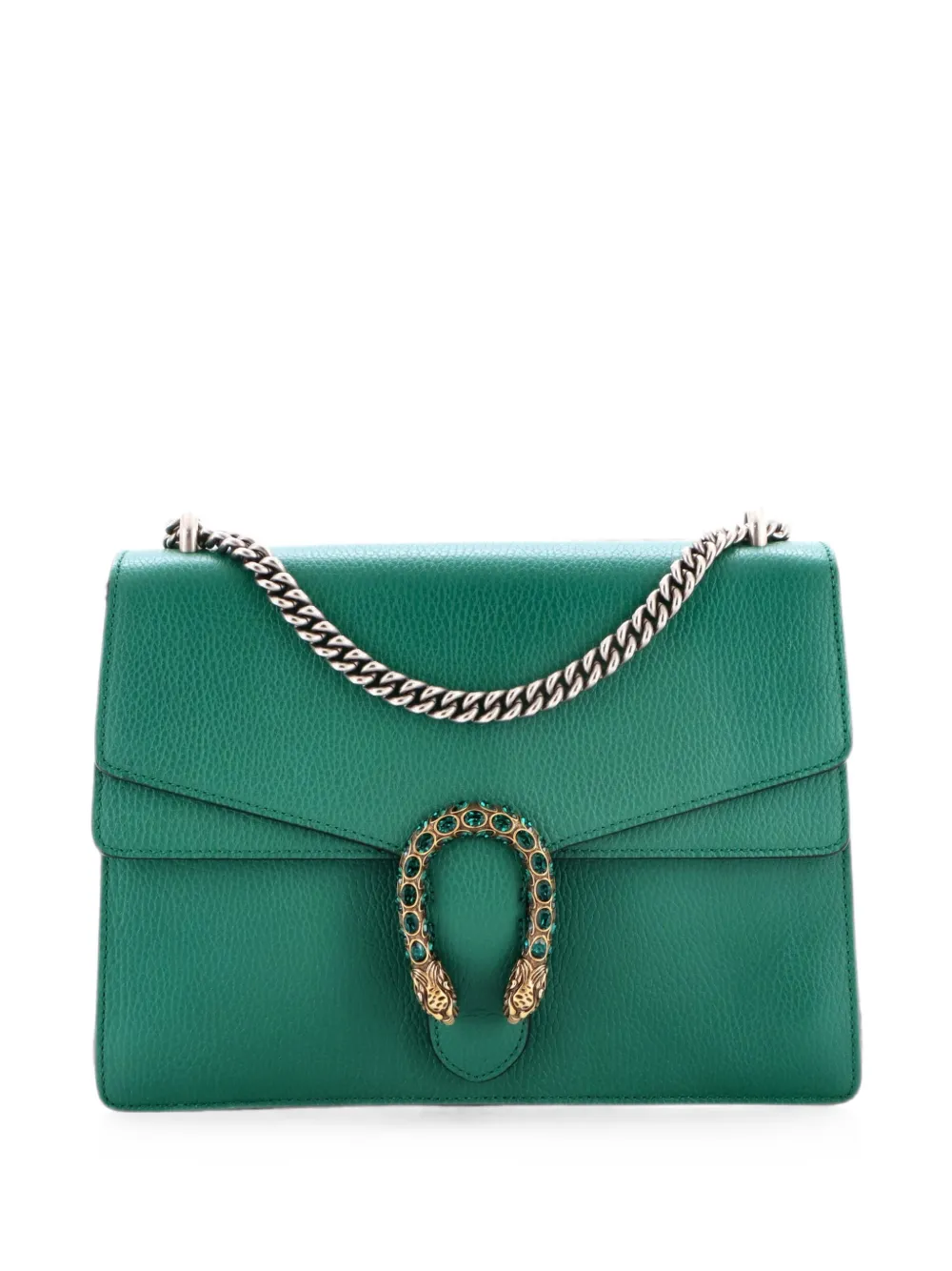 Gucci Pre-Owned Borsa a spalla Dionysus media in pelle - Verde