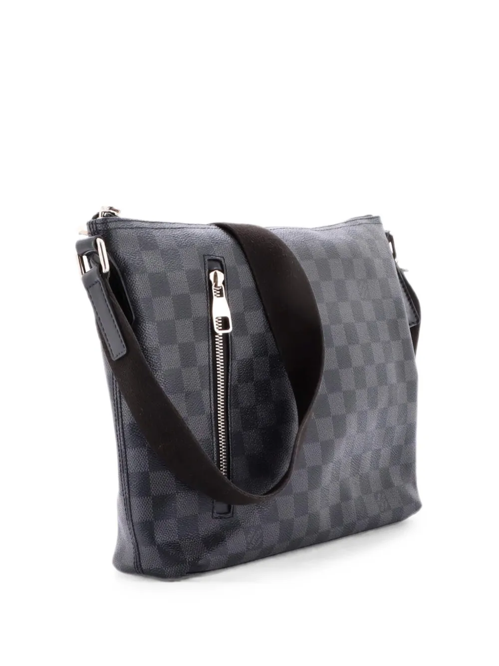 Louis Vuitton Pre-Owned Borsa a tracolla Mick PM in tela Damier Graphite - Nero