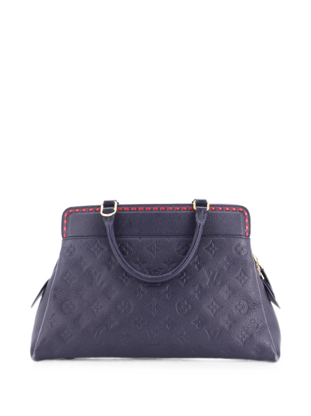 Louis Vuitton Pre-Owned Vosges Handtasche Whipstitch Monogram Empreinte MM Satchel-Tasche - Blau