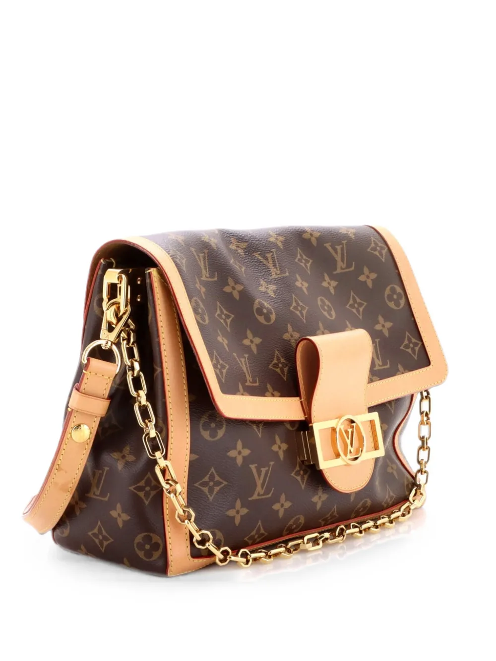 Louis Vuitton Pre-Owned Dauphine Soft Monogram Canvas GM shoulder bag - Brown