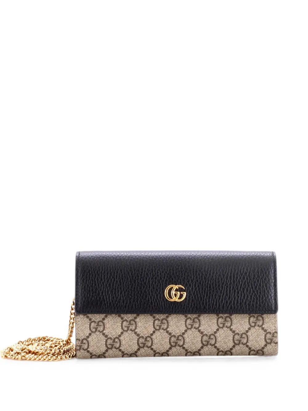 Gucci Pre-Owned GG Marmont Umhängetasche aus GG-Canvas und Leder - Braun