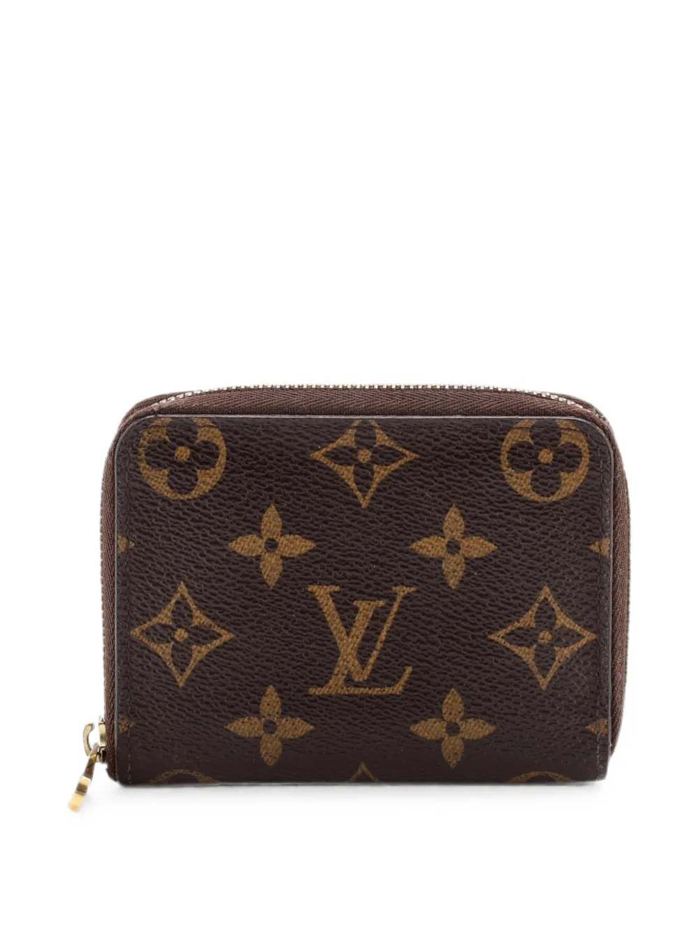 Louis Vuitton Pre-Owned Portamonete Zippy in tela con monogramma - Marrone