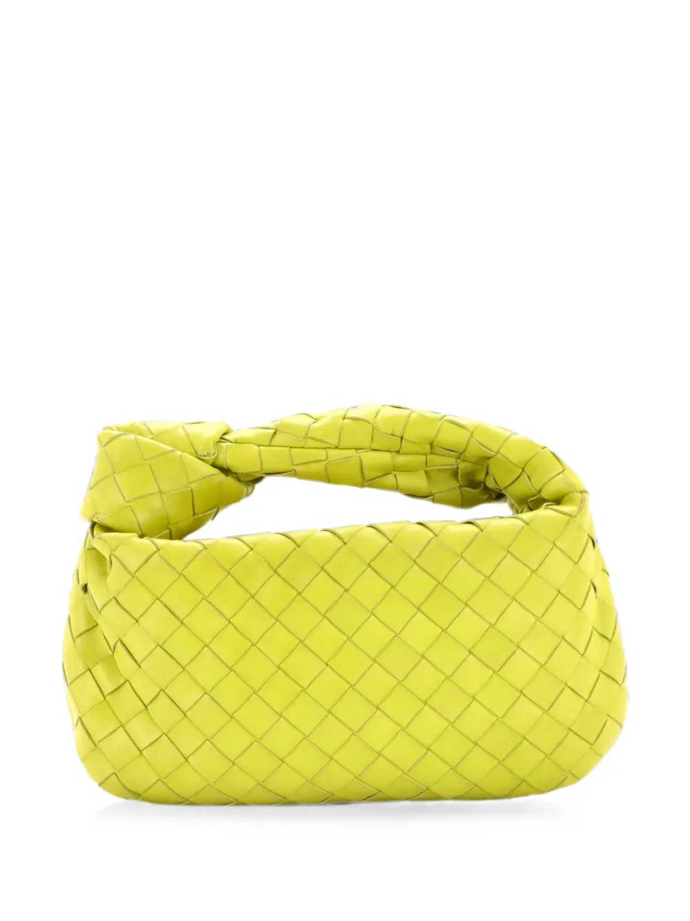 Bottega Veneta Pre-Owned Borsa passepartout BV Jodie mini in nappa con design Intrecciato - Verde
