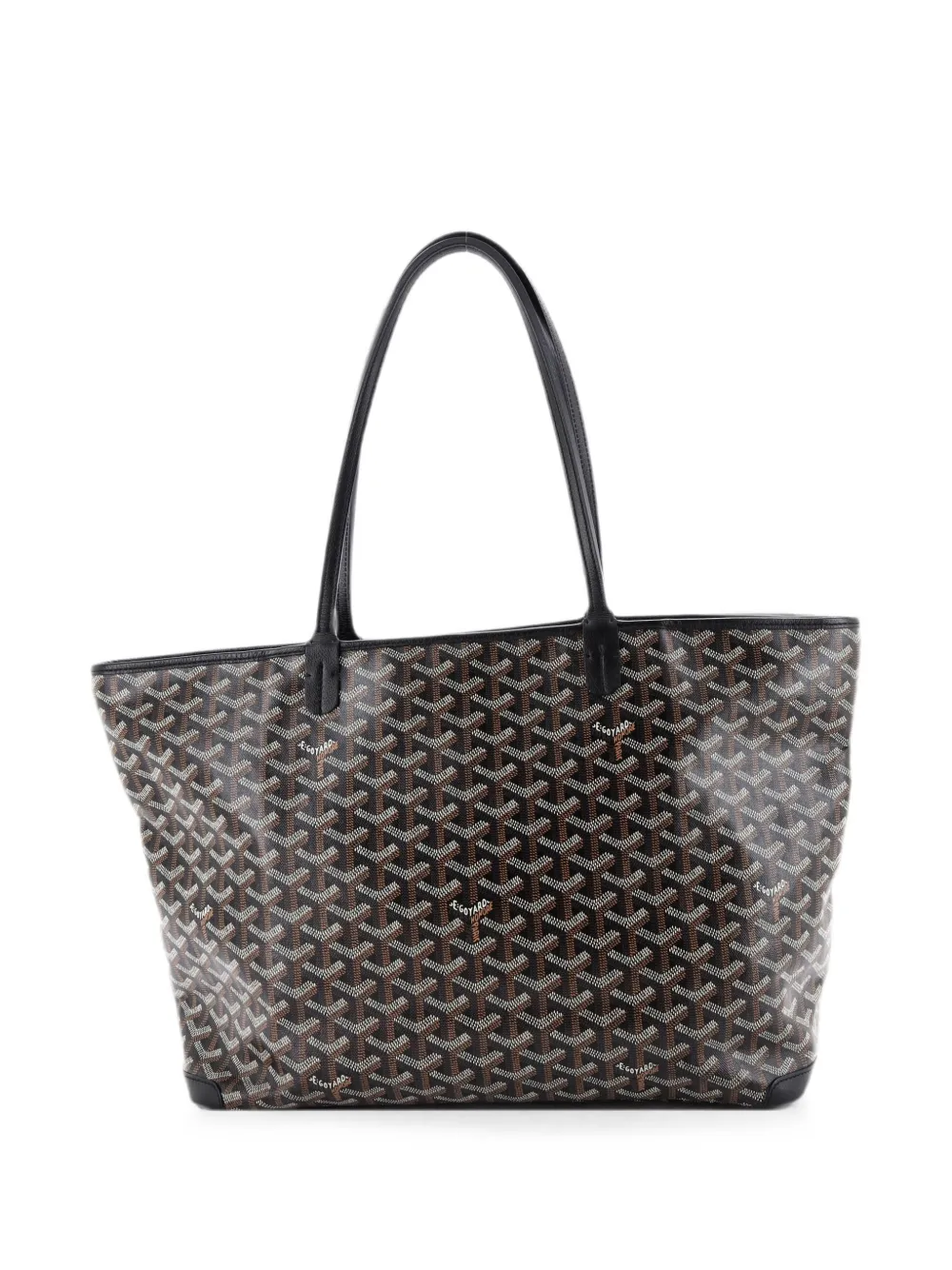 Goyard Pre-Owned MM Artois Canvas-Schultertasche - Schwarz