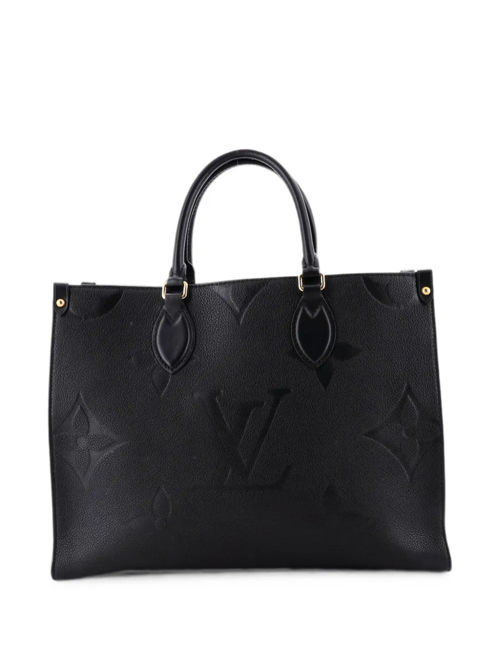 Louis Vuitton Pre-Owned OnTheGo Monogram Empreinte Giant MM Tote Bag - Schwarz