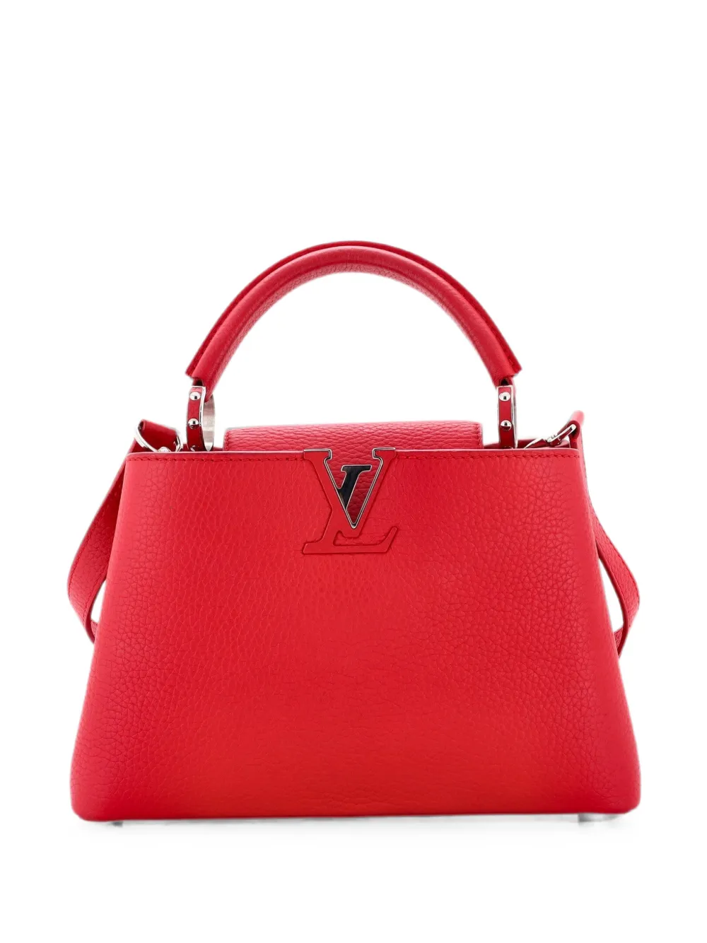 Louis Vuitton Pre-Owned Gewebte Capucines BB Tasche - Rot