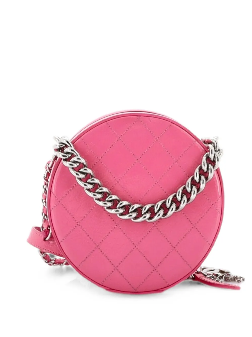 CHANEL Pre-Owned Round as Earth Patent crossbody bag - Pink