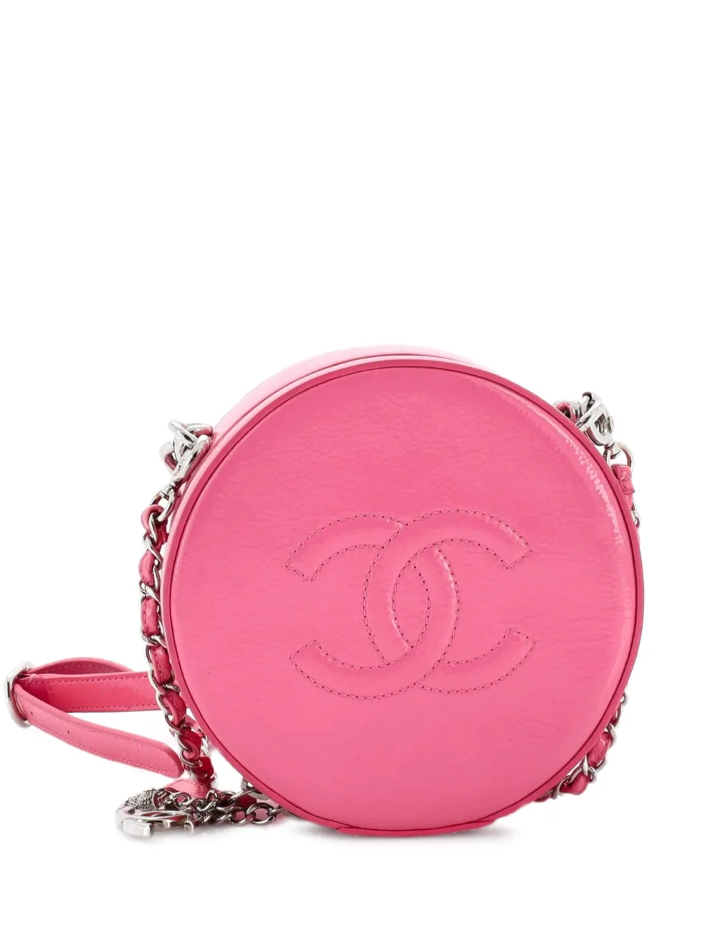 CHANEL Pre-Owned Round as Earth Patent crossbody bag - Pink