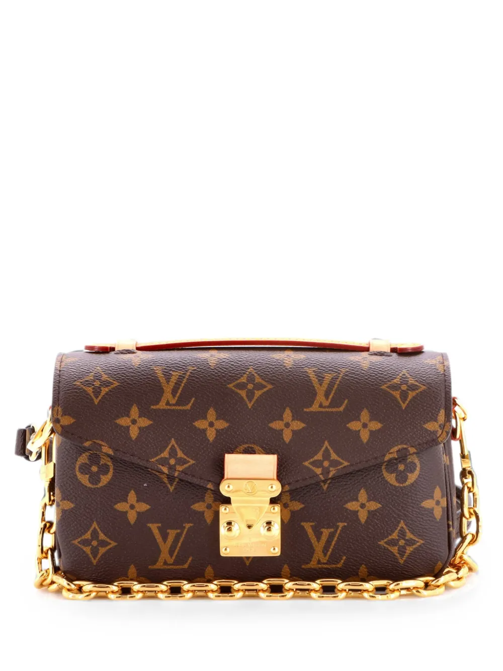 Louis Vuitton Pre-Owned Pochette Metis Monogram Canvas East West crossbody bag - Braun