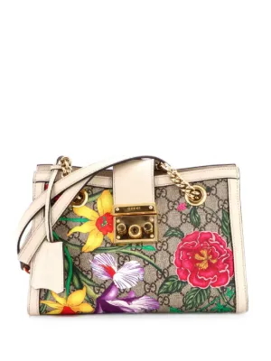 Gucci Pre-Owned チェーン ブルームス プリント GGコーテッド