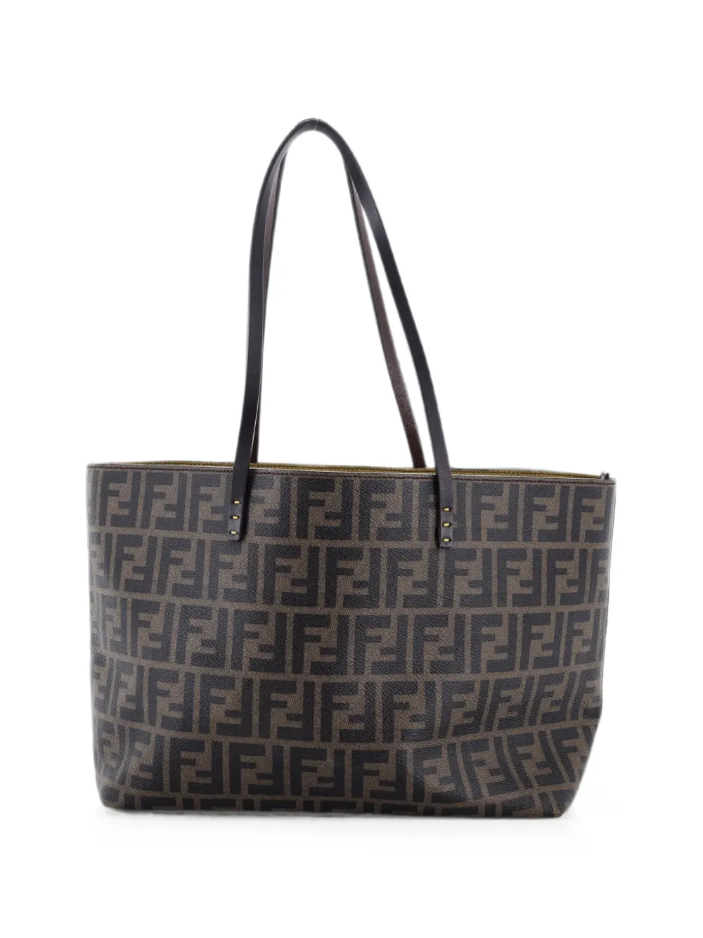 Fendi Pre-Owned Borsa tote Zucca media - Marrone