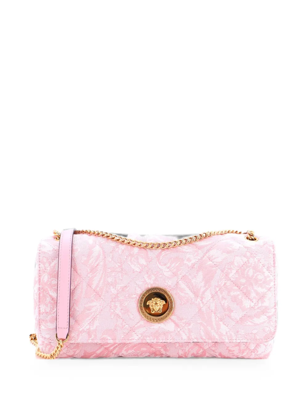 Versace Pre-Owned Borsa a spalla Medusa con catena - Rosa