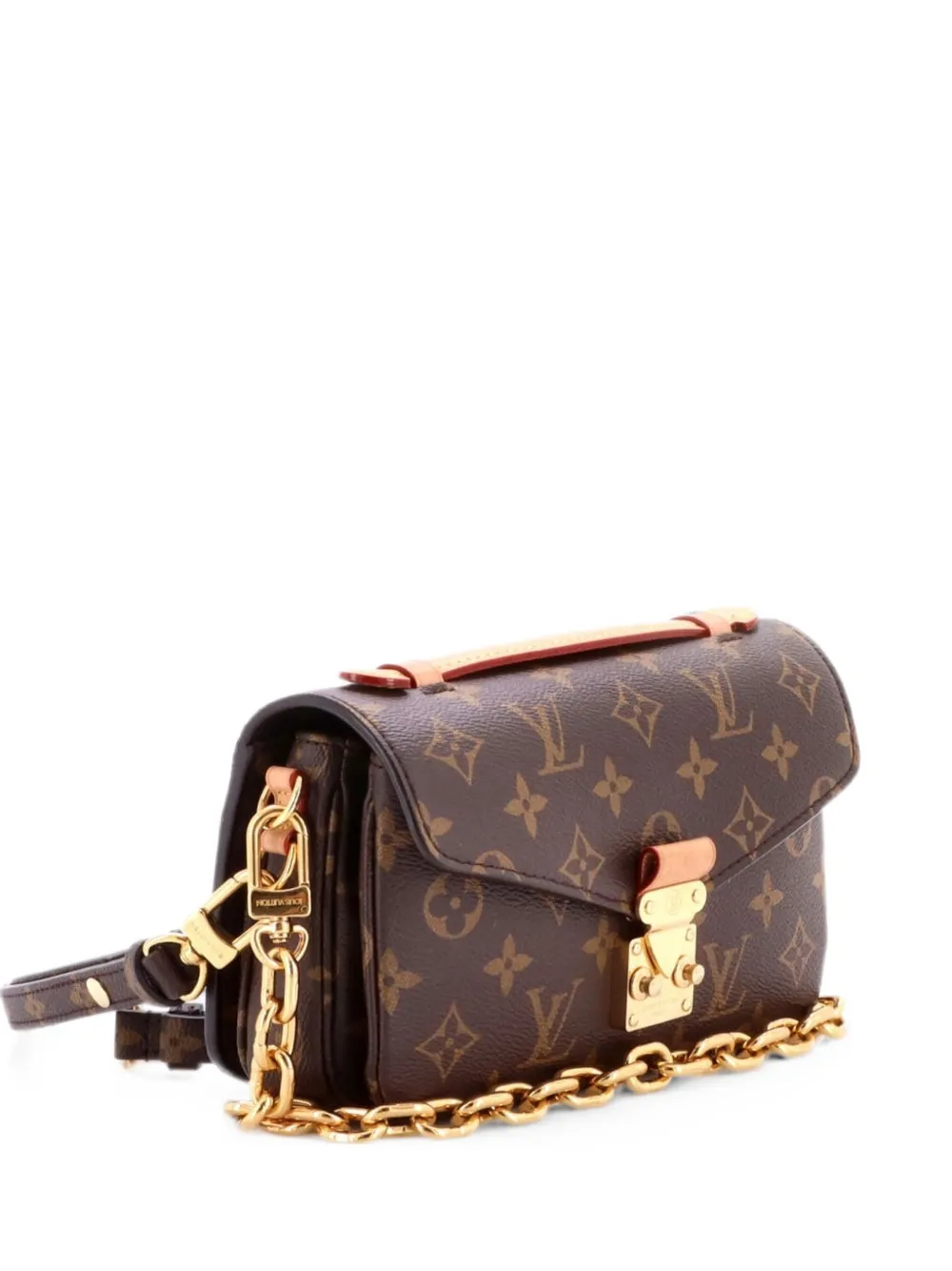 Louis Vuitton Pre-Owned Borsa a tracolla East West Pochette Metis in tela con monogramma - Marrone