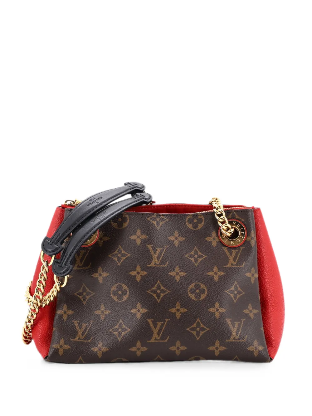 Louis Vuitton Pre-Owned Borsa a spalla Surene BB in pelle e tela con monogramma - Marrone