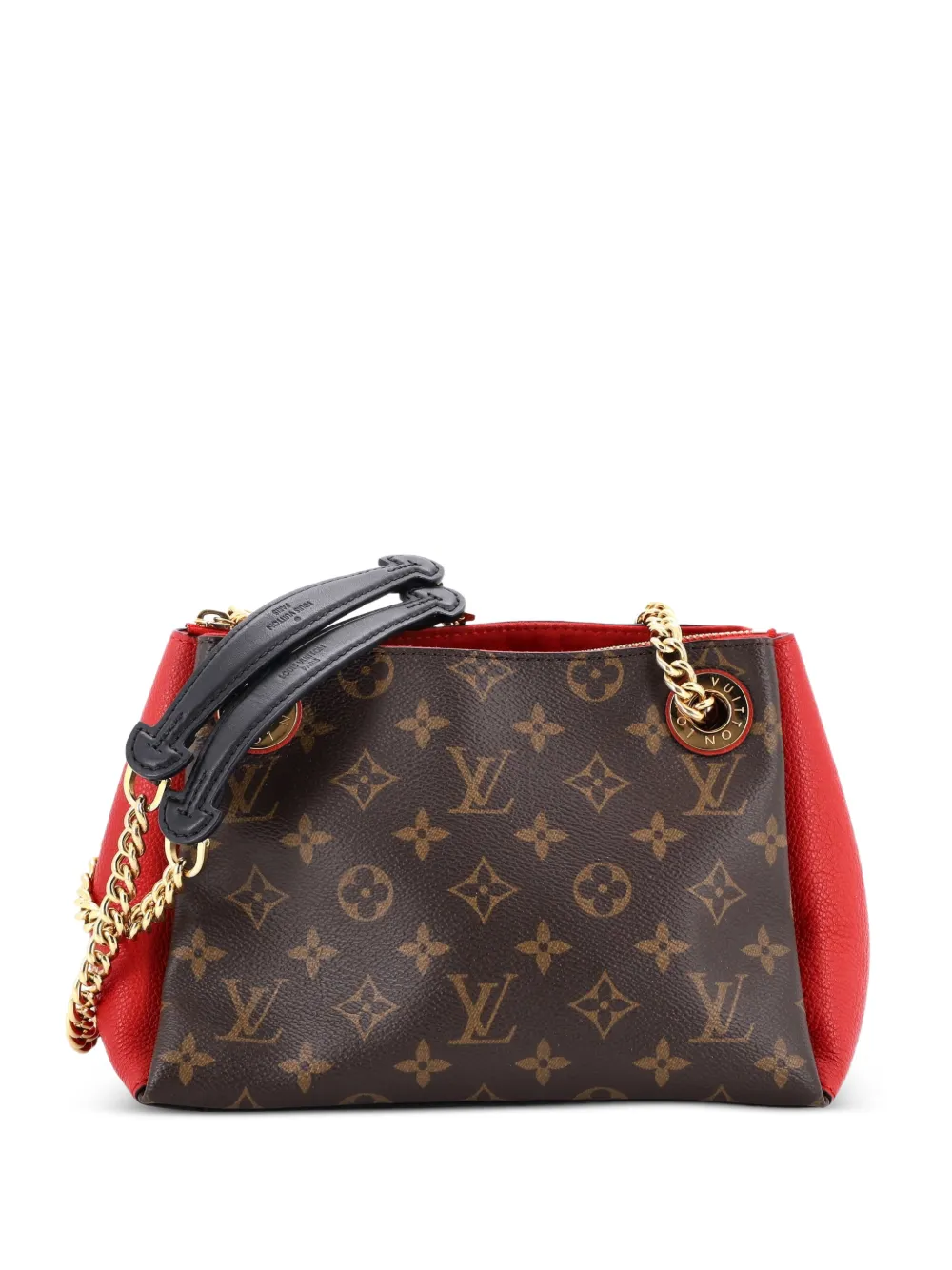 Louis Vuitton Pre-Owned Borsa a spalla Surene BB in pelle e tela con monogramma - Marrone