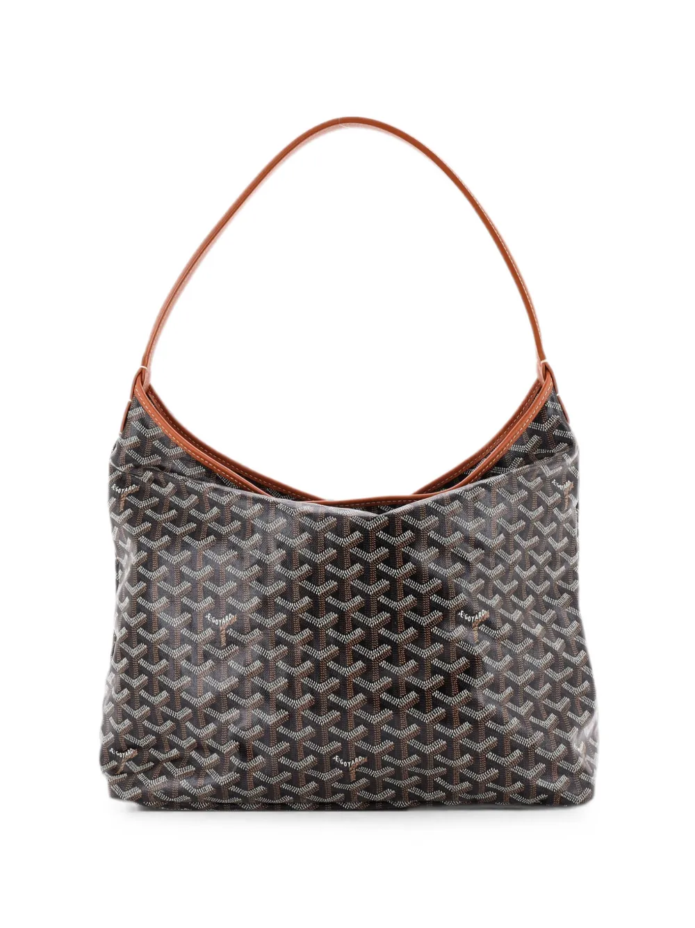 Goyard Pre-Owned Boheme Coated Canvas hobo bag - Brown