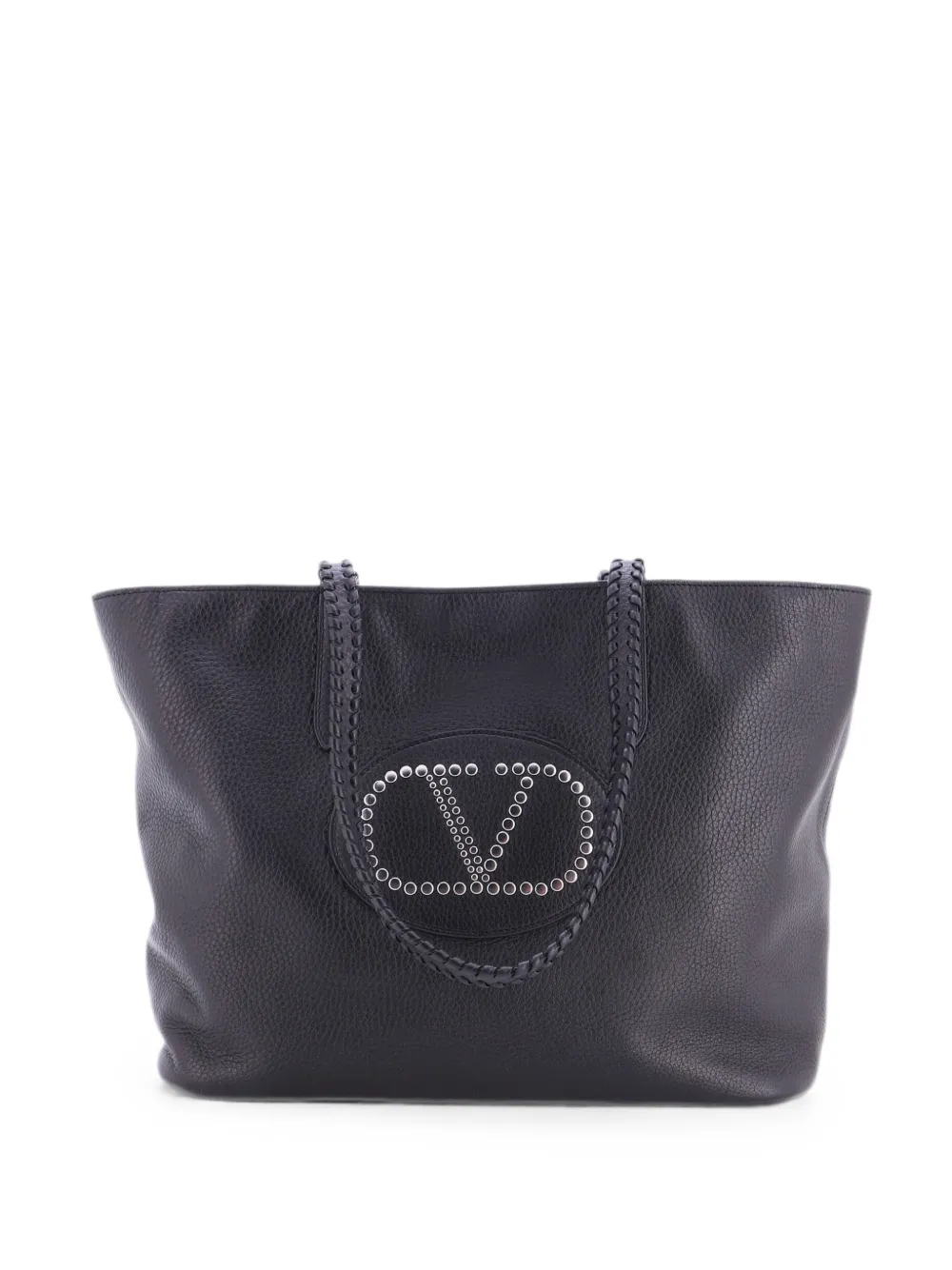 Valentino Garavani Pre-Owned Borsa tote Avec Toi Rivet VLOGO - Nero