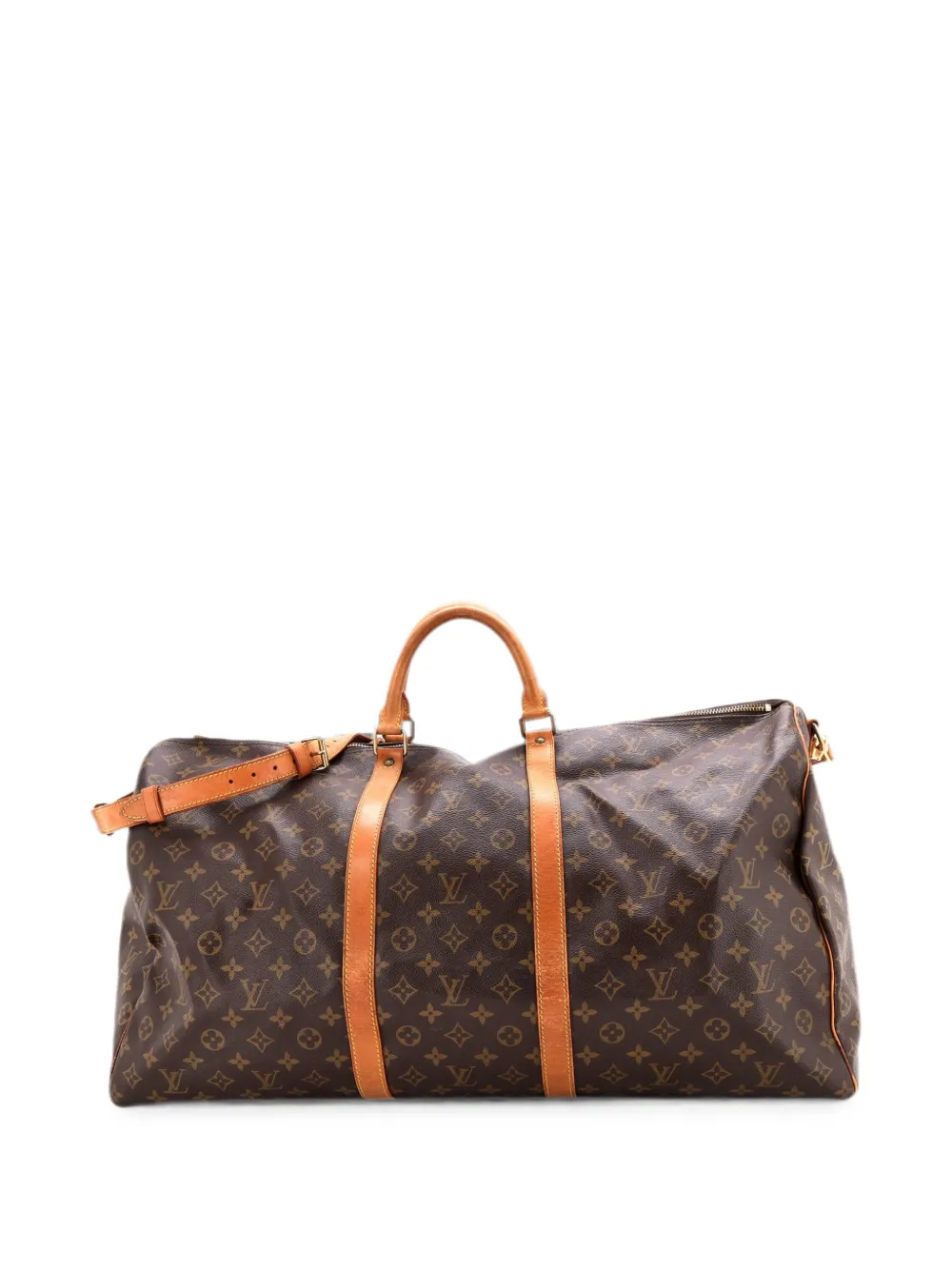 Louis Vuitton Pre-Owned Keepall Bandouliere Bag Monogram Canvas 60 travel bag - Brown