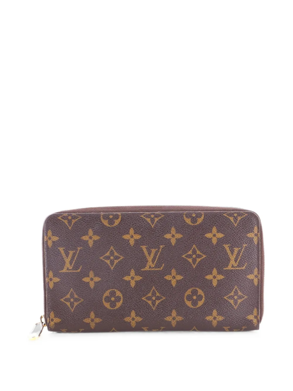Louis Vuitton Pre-Owned Kleine Zippy Organizer Portemonnaie aus Monogramm-Canvas - Braun