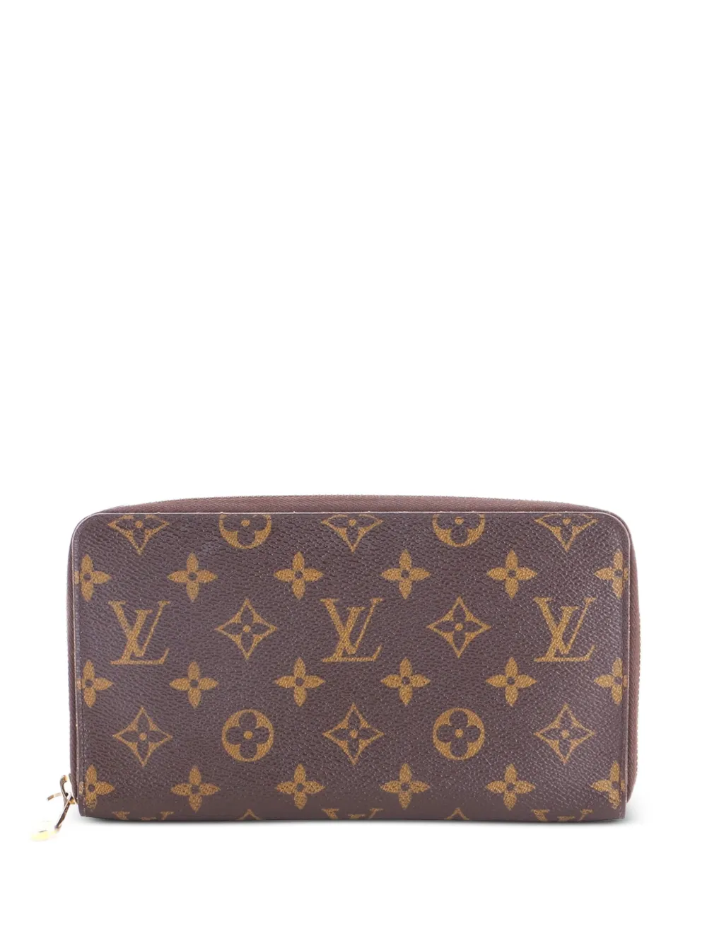Louis Vuitton Pre-Owned Kleine Zippy Organizer Portemonnaie aus Monogramm-Canvas - Braun