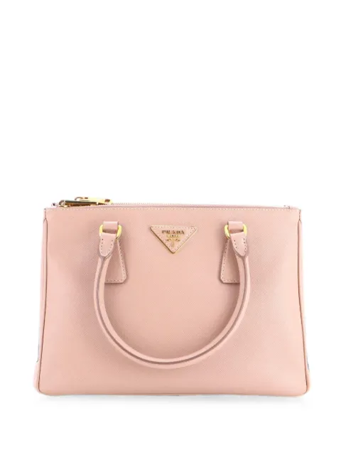 Prada Pre-Owned tote Galleria mediana de piel Saffiano con doble cierre