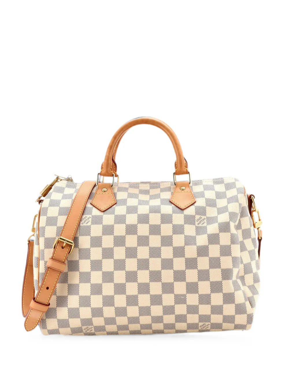 Louis Vuitton Pre-Owned Speedy Bandouliere Bag Damier 30 shoulder bag - White
