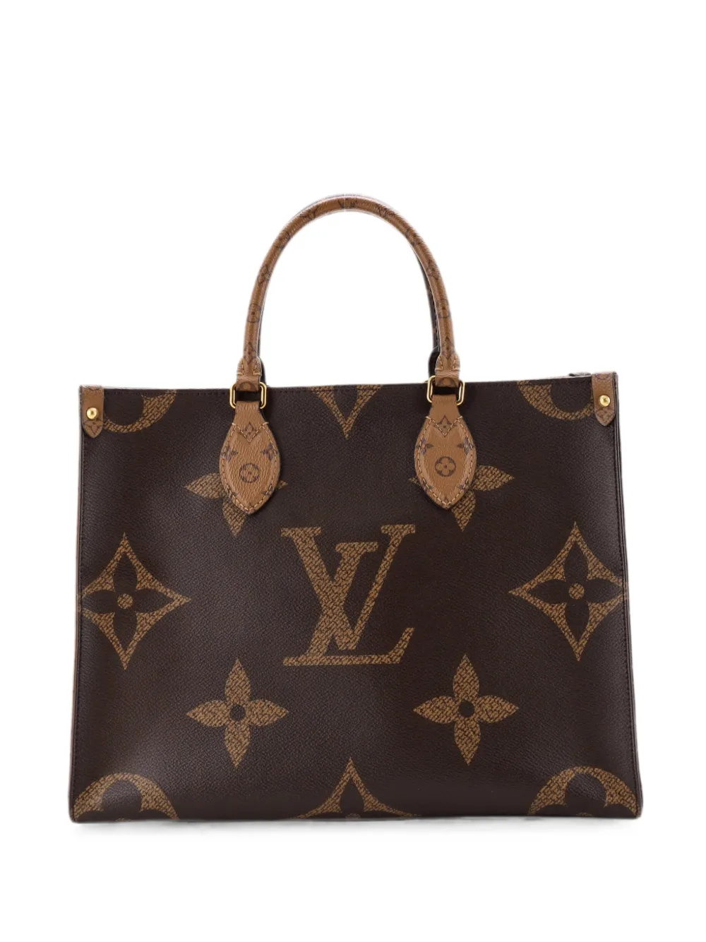 Louis Vuitton Pre-Owned OnTheGo Reverse Monogram Giant GM Tote Bag - Braun