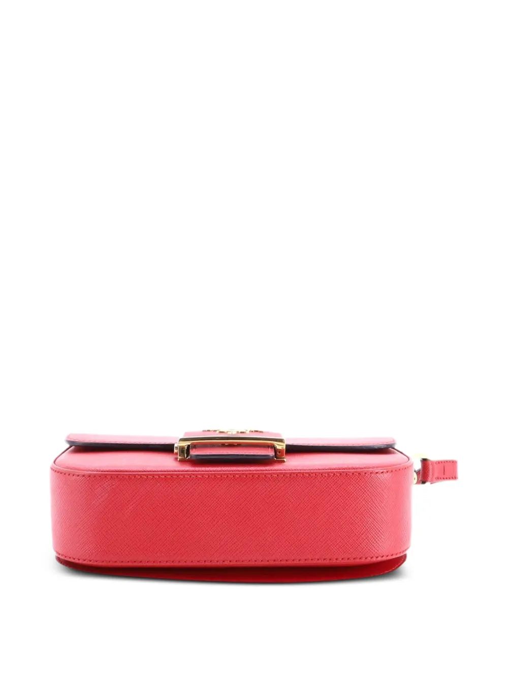 Prada Pre-Owned エンブレム フラップ サフィアーノレザー スモール