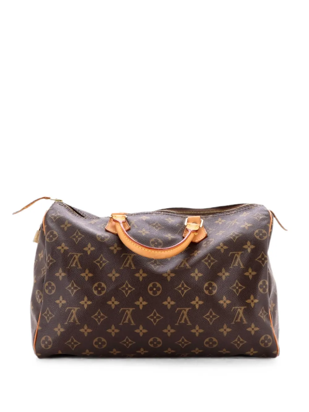 Louis Vuitton Pre-Owned Borsa a tracolla Speedy 35 in tela - Marrone
