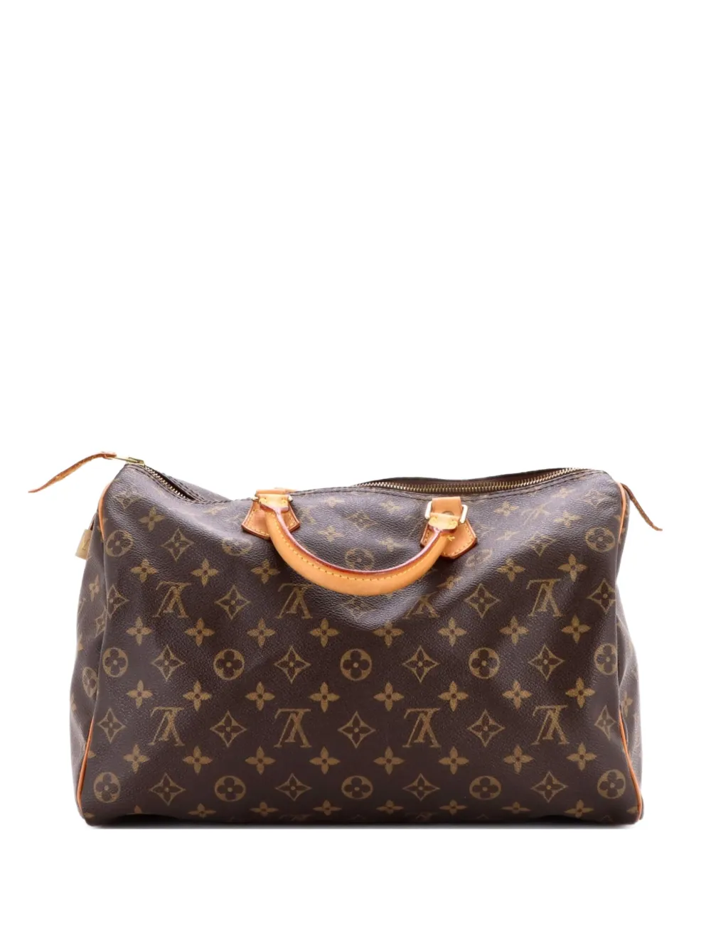 Louis Vuitton Pre-Owned Borsa a tracolla Speedy 35 in tela - Marrone