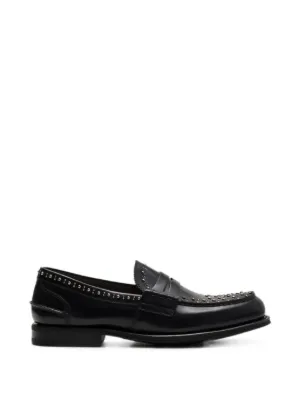 Giuseppe Zanotti クロコダイル ローファー | ブラック | FARFETCH JP