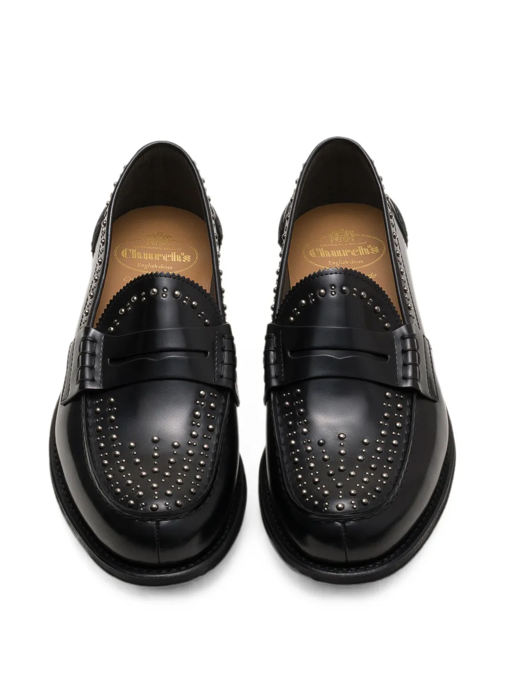 Church's Bookbinder leren loafers Zwart