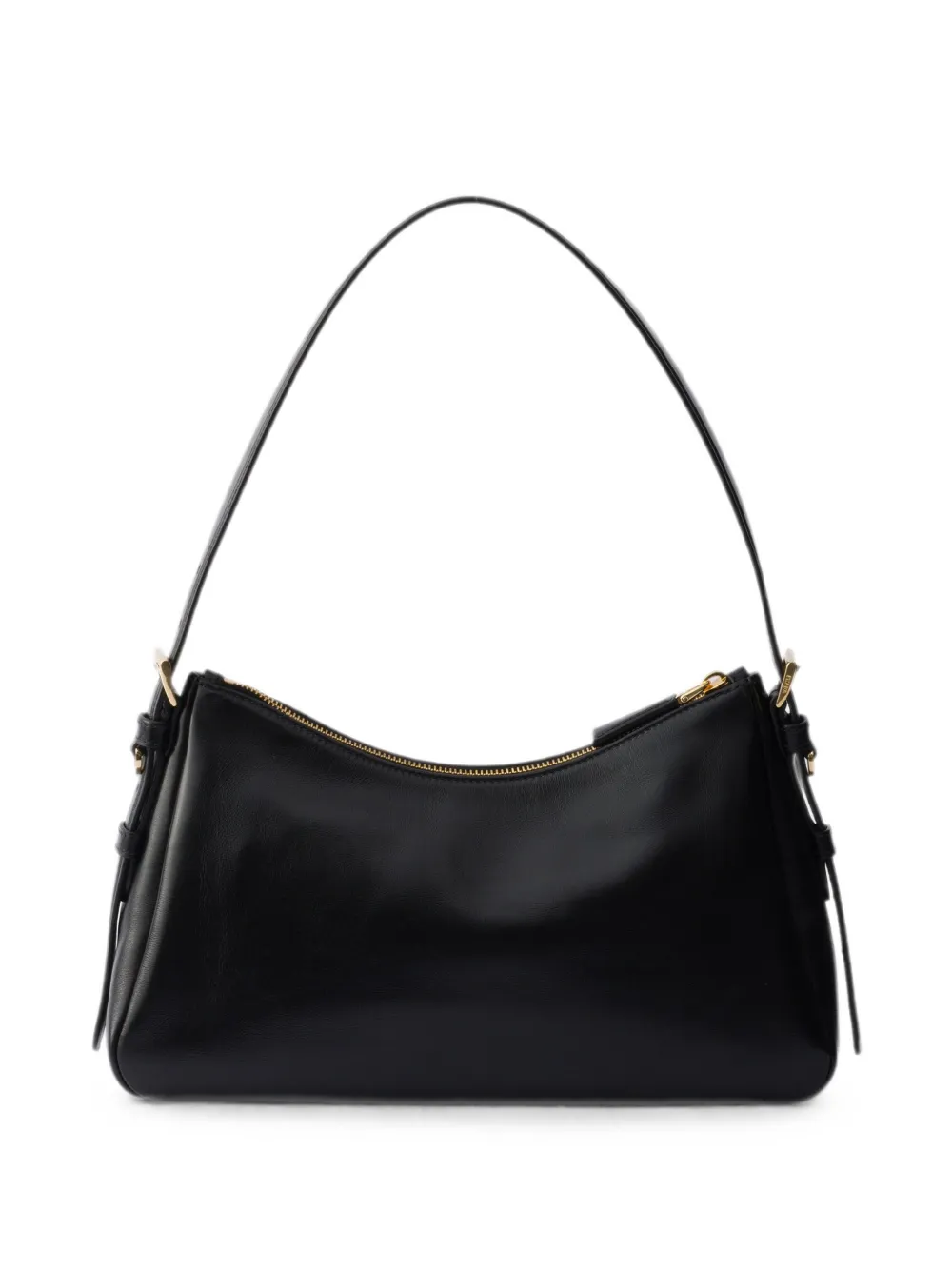 Prada Medium Aimée leren schoudertas Zwart